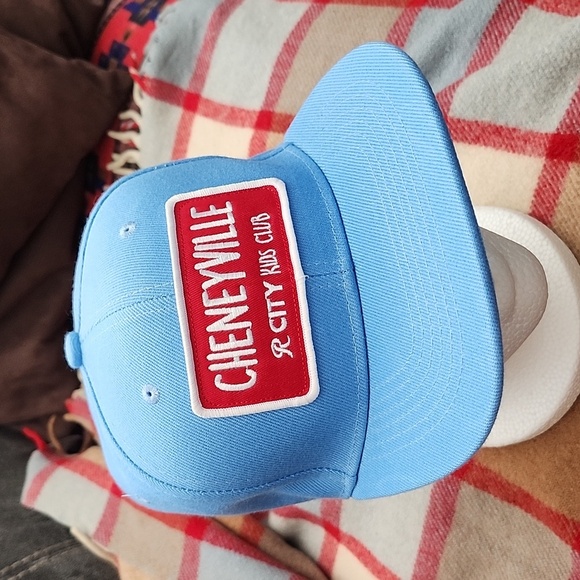 Melonwear "Cheneyville" Light Blue Snapback Cap - Picture 1 of 4